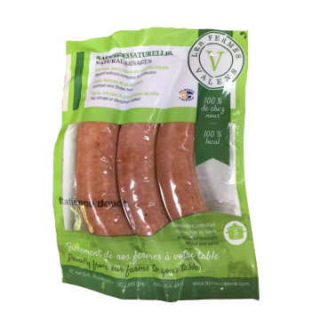 Saucisses naturelles - Italienne douce