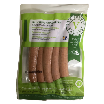 Saucisses naturelles - Frankfurter