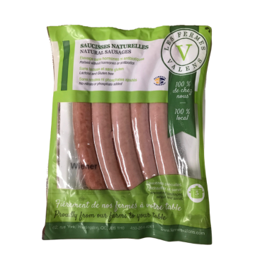 Saucisses naturelles - Wieners