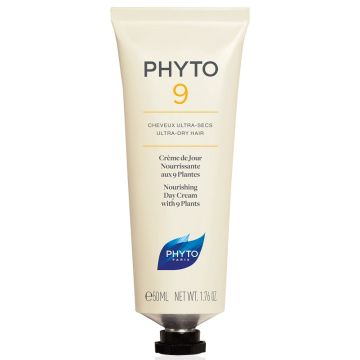 Phyto 9 - Crème de jour nourissante aux 9 plantes pour cheveux ultra-secs