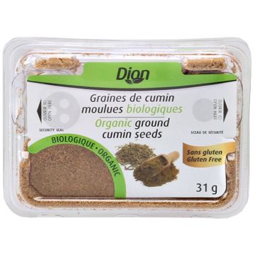 Graines de cumin moulues biologiques sans gluten