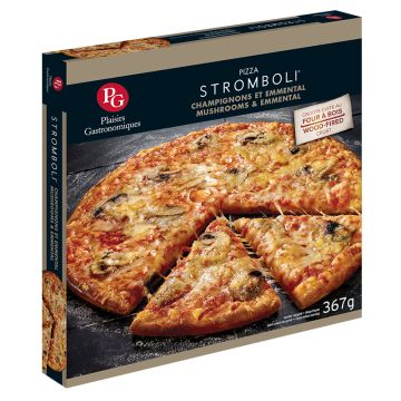 Pizza traditionnelle - Champignons & emmental