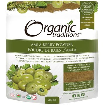 Poudre de baies d'Amla biologiques