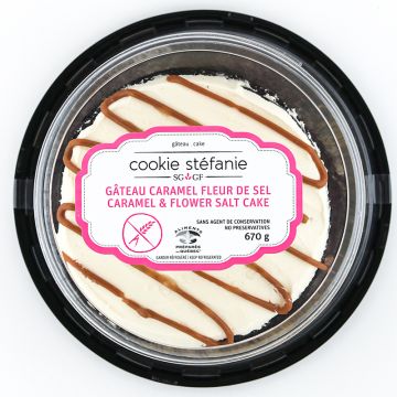 Cake gluten free  - The caramel fleur de sel