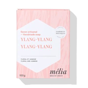 Savon artisanal - Ylang-ylang et géranium