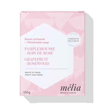 Savon artisanal - Pamplemousse et bois de rose