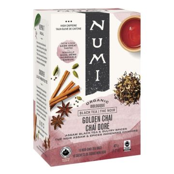 Thé chaï doré biologique équitable