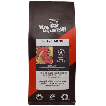 Grains de café biologiques - Mélange Réveil Matin
