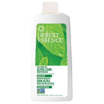 Bain de bouche huile de melaleuca - Menthe intense