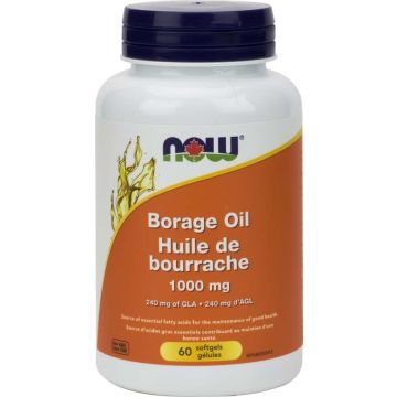 Acides gras - Huile de bourrache 1000 mg
