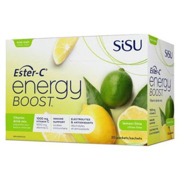 Ester-C Energy Boost saveur citron lime