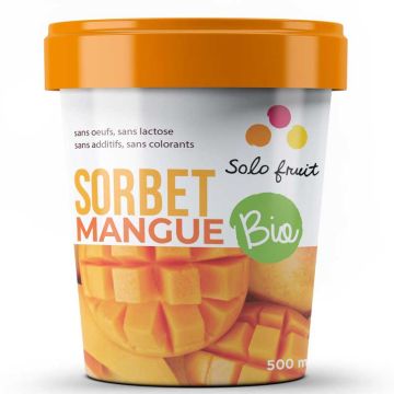 Sorbets végétaliens - Mangue