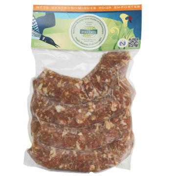 Saucisses au porc - Érable et balsamique