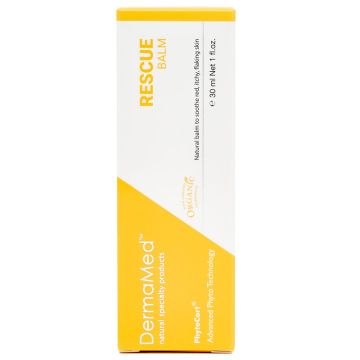 Baume biologique Rescue - Pour apaiser la peau rouge, les démangeaisons et la desquamation