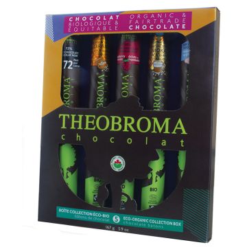 Chocolat gourmet Boîte collection biologique équitable