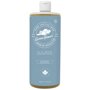 Castile liquid soap naturel & organic - Unscented