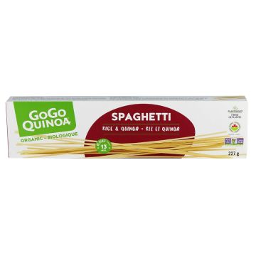 Pâtes spaghetti au riz et quinoa biologiques