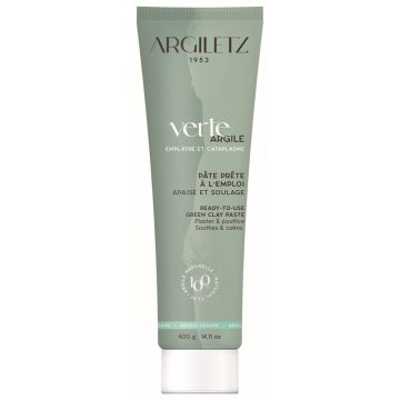 Tube de pâte d’argile verte