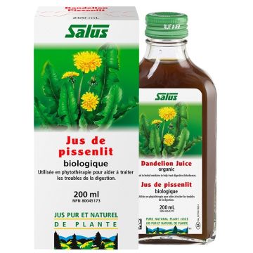 Jus pur et naturel de plantes - Pissenlit biologique