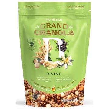 Grand Granola Divine - White chocolate, macadamia nuts, vanilla