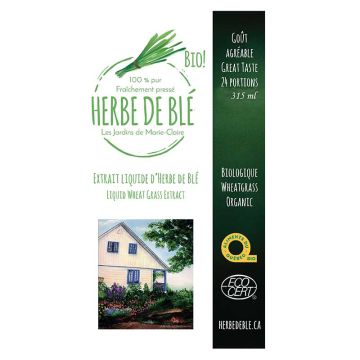 Jus d'herbe bio  - Blé pur 100%
