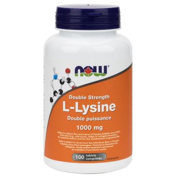 Acides aminés - L-Lysine double puissance 1000 mg