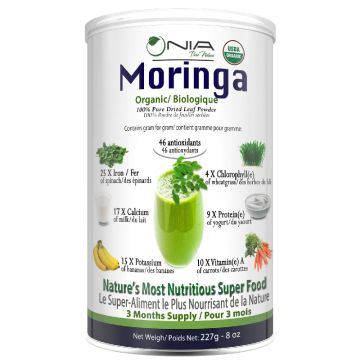 Poudre biologique - Feuilles de Moringa 