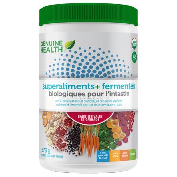 Fermented organic gut Superfoods+ - Summer Berries and Pomegranate