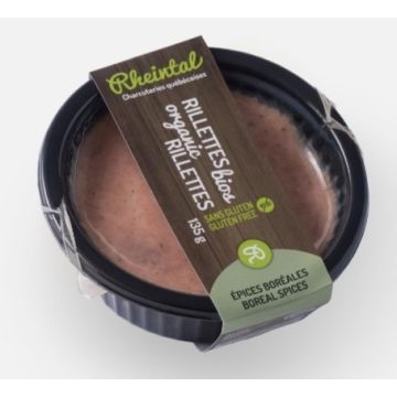 Rillette aux épices boréales biologiques