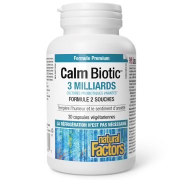 Probiotiques Calm Biotic 3 milliards - Humeur et anxiété 