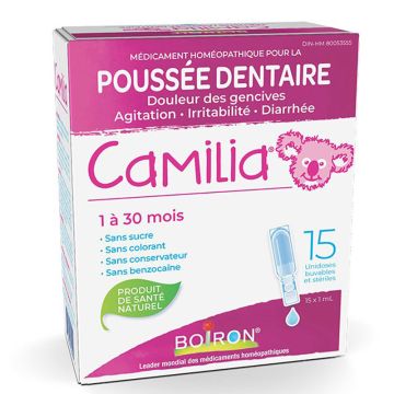 Poussée dentaire - Camilia