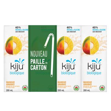 Jus mangue ananas biologique