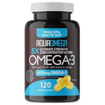 Oméga-3 Haute AEP 3456 mg - Acides gras