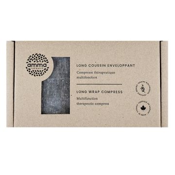 Long coussin enveloppant en coton biologique