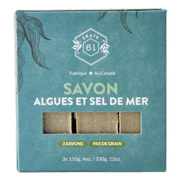Savons naturels -  Algues et sel de mer