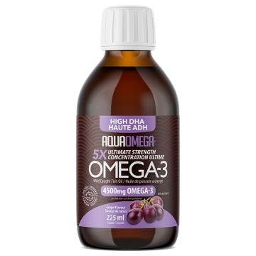 Oméga-3 haute ADH 4500 mg raisin - Acides gras