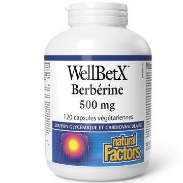 Berbérine WellBetX 500 mg - Cholestérol