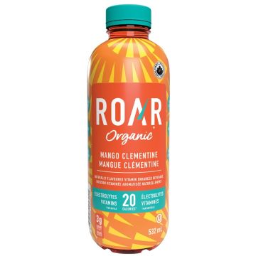 Boisson hydratante biologique avec vitamines et électrolytes - Mangue et Clémentine