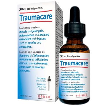 Gouttes Traumacare - Soulagement douleurs musculaires et articulaires
