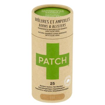 Natural strip bandages - Bamboo with Aloe Vera