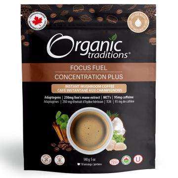 Café instantané aux champignons - Concentration plus