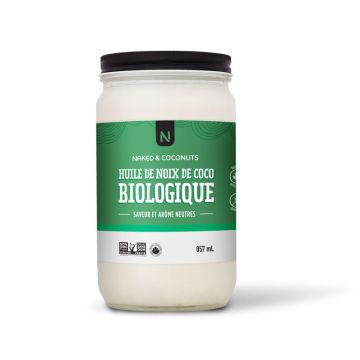 Huile de noix de coco biologique