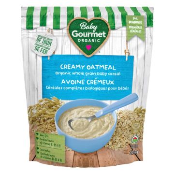 Céréales aux grains nourrissants pour bébés  -  Avoine onctueuse exquise