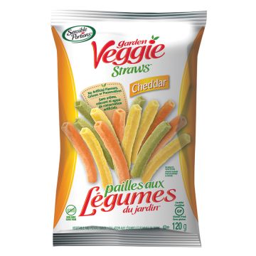 Pailles aux légumes du jardin - Cheddar