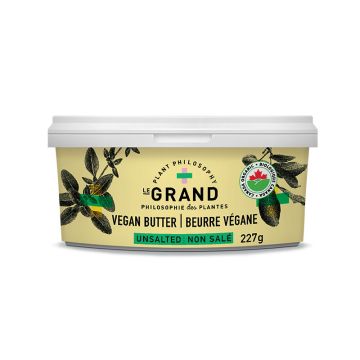 Beurre végane biologique - Non salé