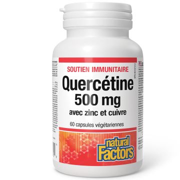 Quercétine avec zinc et cuivre 500 mg - Système immunitaire