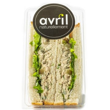 Sandwich Waldorf - Poulet pacanes et raisins