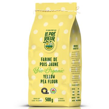 Farine de pois jaune biologique