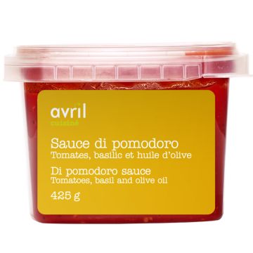 Sauces pour pâtes Di Pomodoro Tomates basilic et huile d'olive