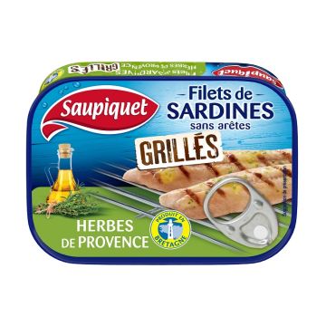 Filets de sardines grillés - Herbes de Provence